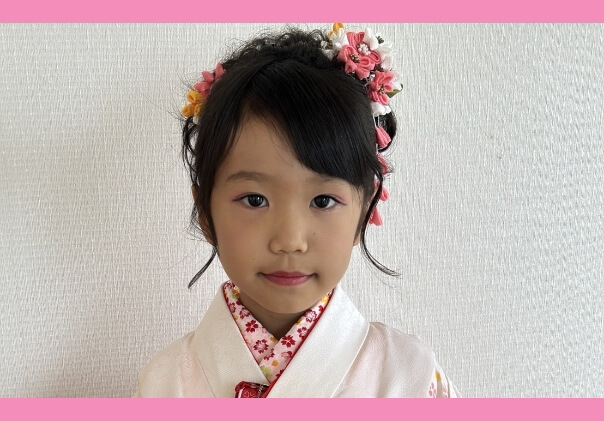 七五三のお支度をさせて頂きました