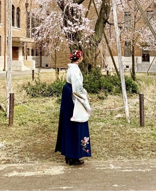 卒業式着付け202503